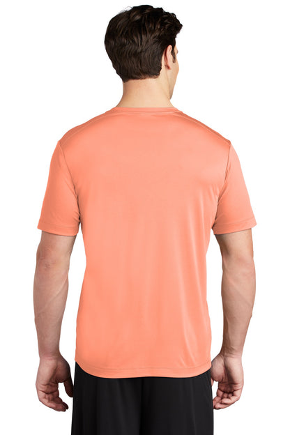 Custom Embroidered Sport-Tek  Posi-UV Pro Tee. ST420,Soft Coral