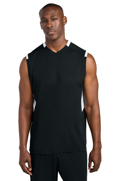Custom Embroidered Sport-Tek Activewear in Black/ White