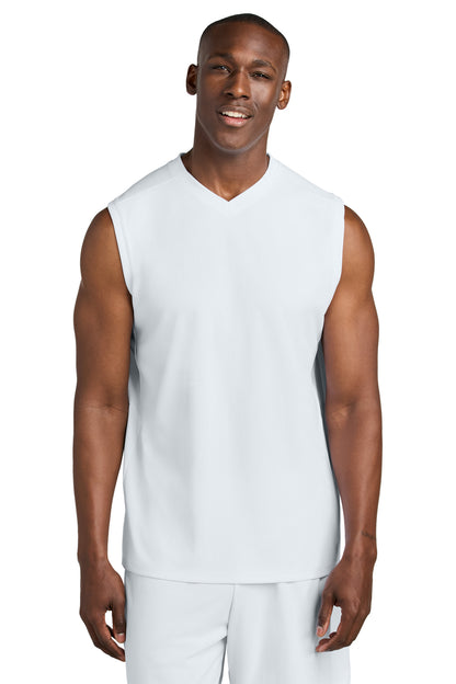 Custom Embroidered Sport-Tek Activewear in White/ White
