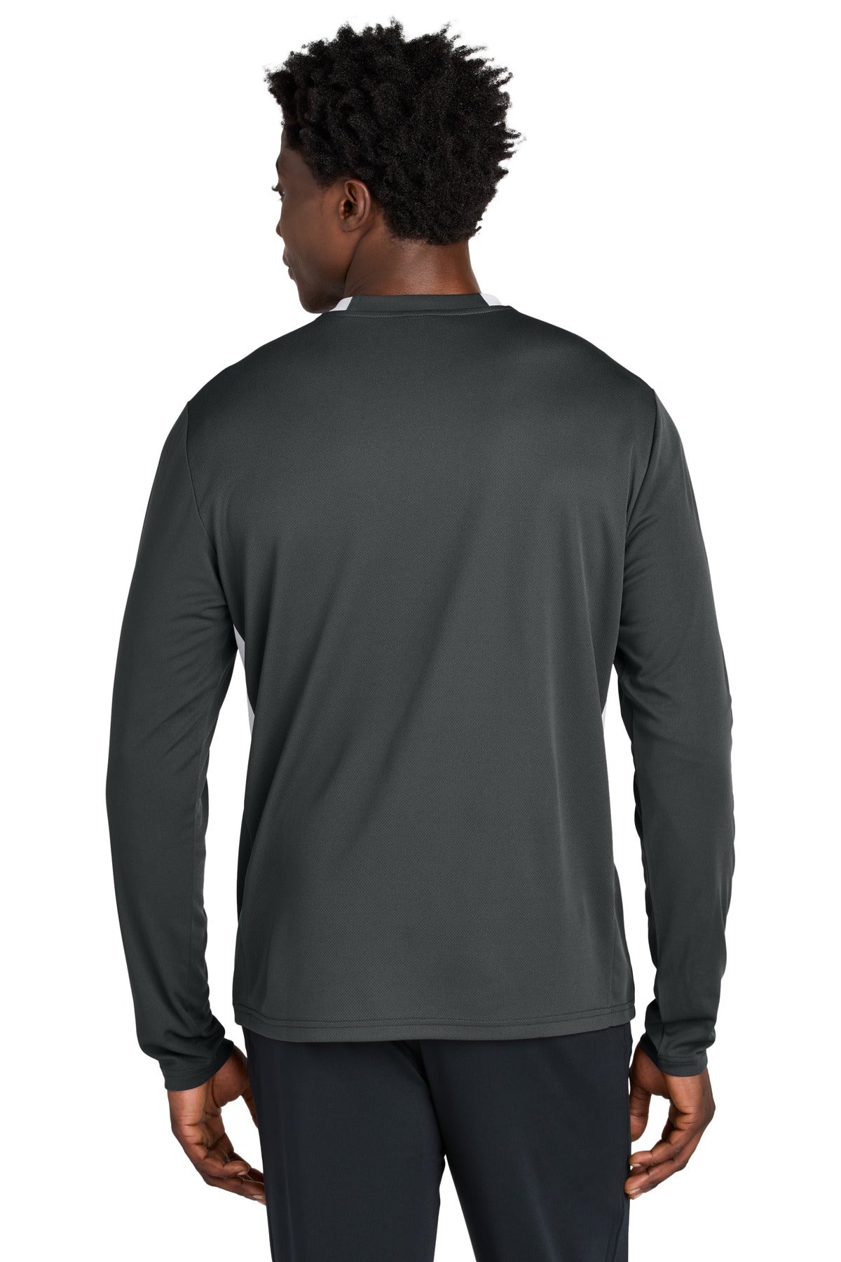 Custom Embroidered Sport-Tek Club 1/4-Zip Pullover ST443,Iron Grey/ White