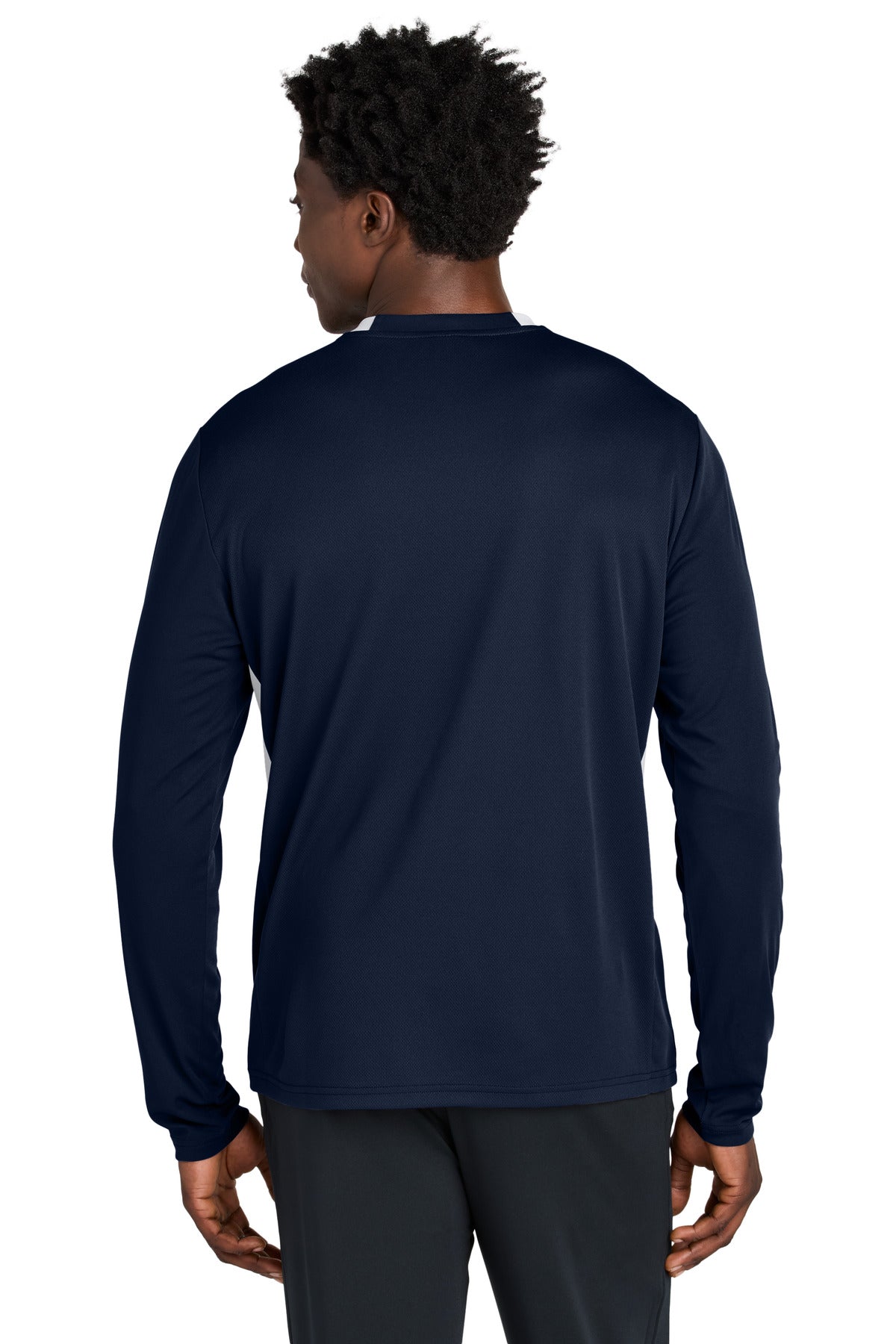 Custom Embroidered Sport-Tek Club 1/4-Zip Pullover ST443,True Navy/ White