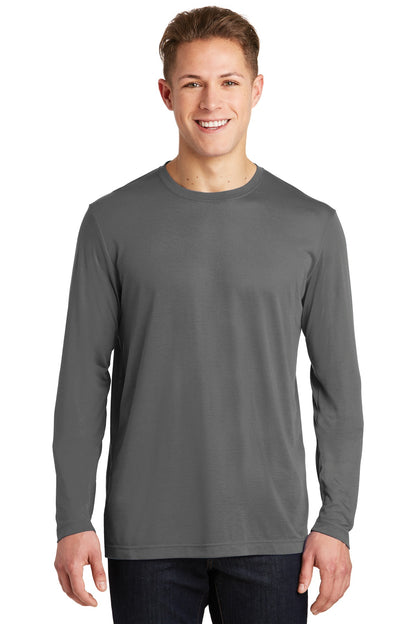 Sport-Tek Long Sleeve PosiCharge Competitor Cotton Touch Tee. ST450LS