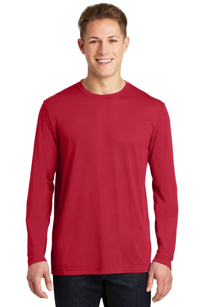 Sport-Tek Long Sleeve PosiCharge Competitor Cotton Touch Tee. ST450LS