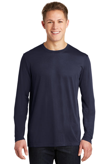 Sport-Tek Long Sleeve PosiCharge Competitor Cotton Touch Tee. ST450LS