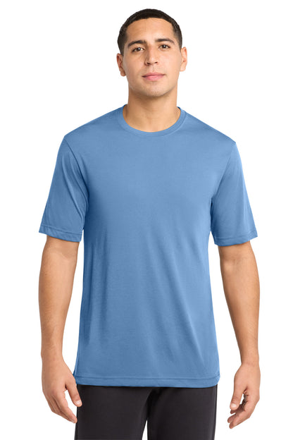 Custom Embroidered Sport-Tek T-Shirts  in Carolina Blue
