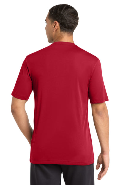 Custom Embroidered Sport-Tek T-Shirts  in Deep Red