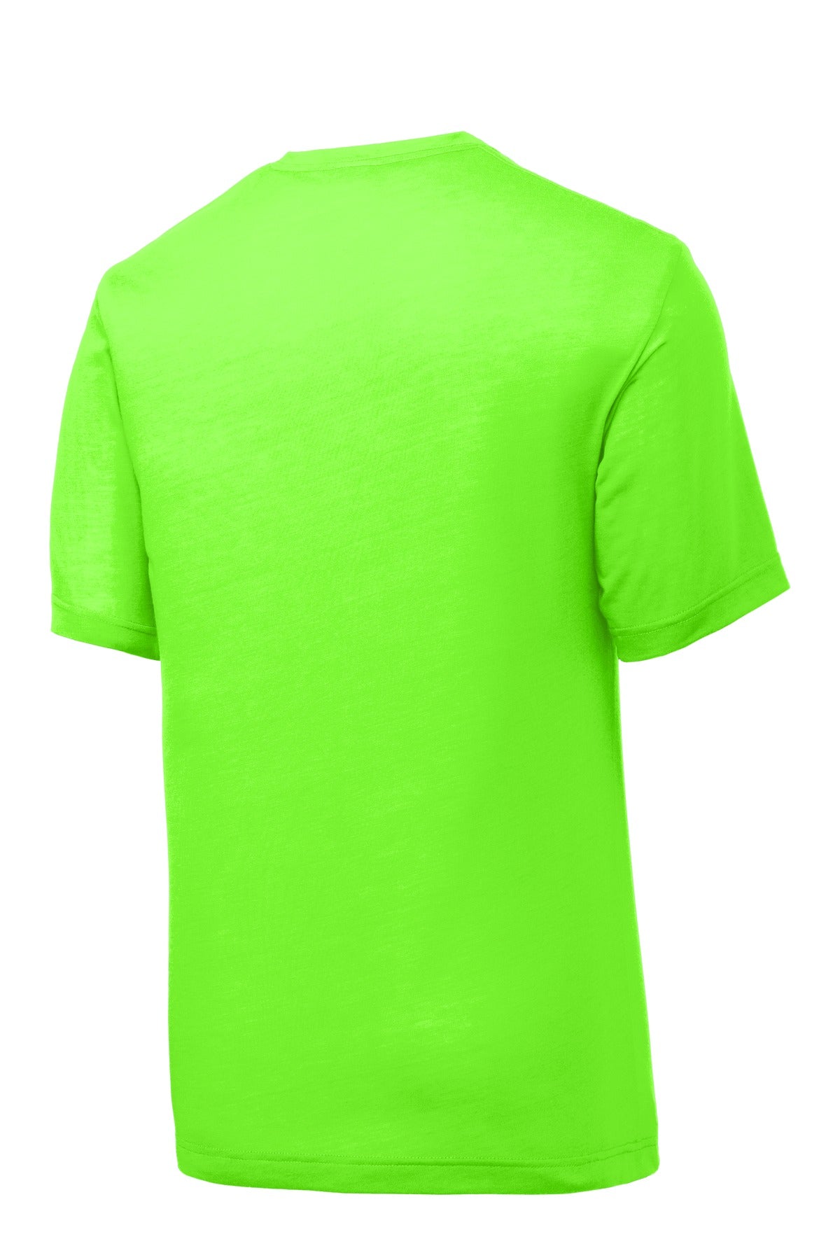 Custom Embroidered Sport-Tek T-Shirts  in Neon Green