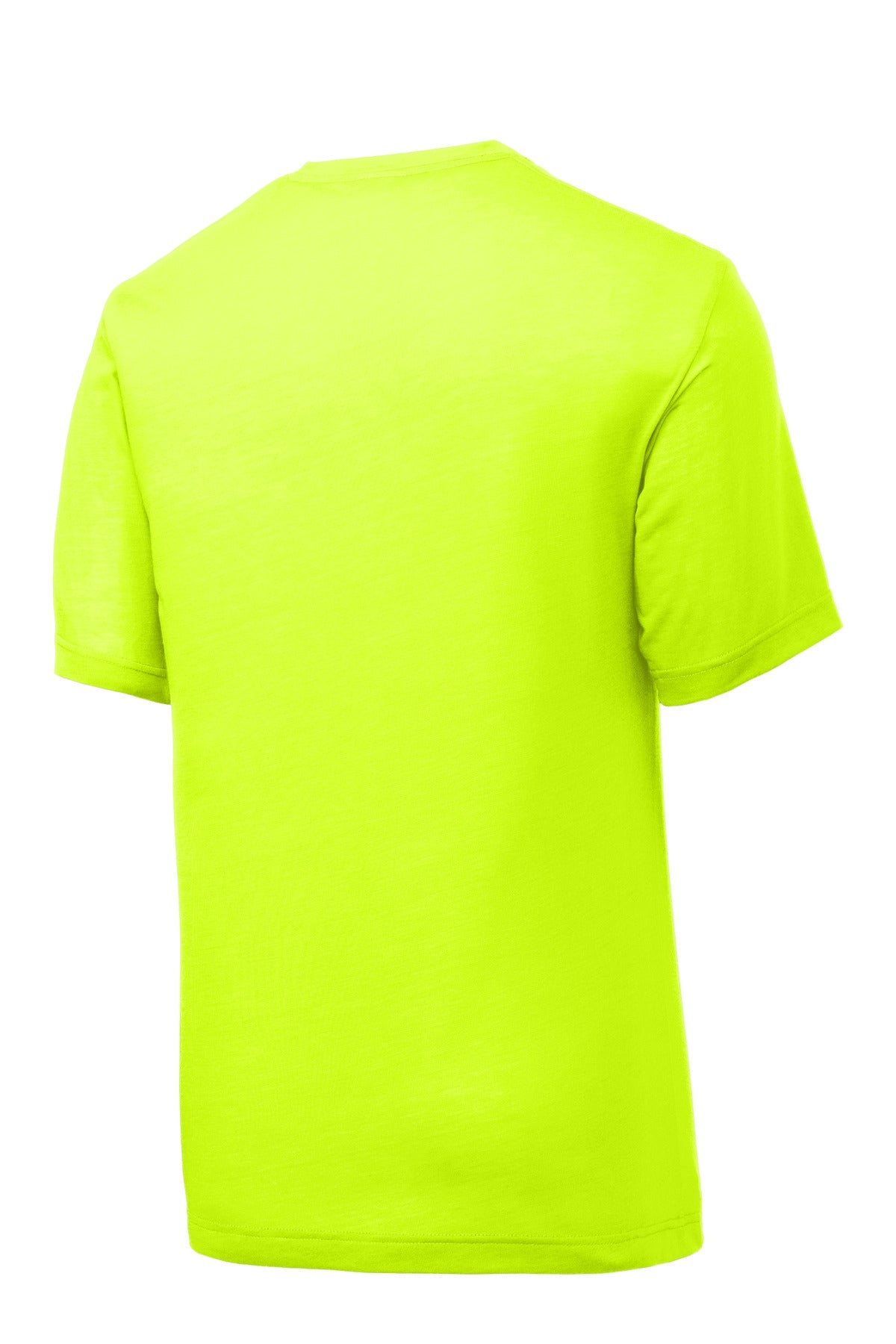 Custom Embroidered Sport-Tek T-Shirts  in Neon Yellow