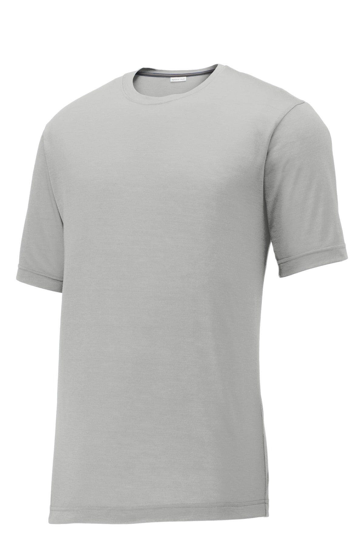 Custom Embroidered Sport-Tek T-Shirts  in Silver