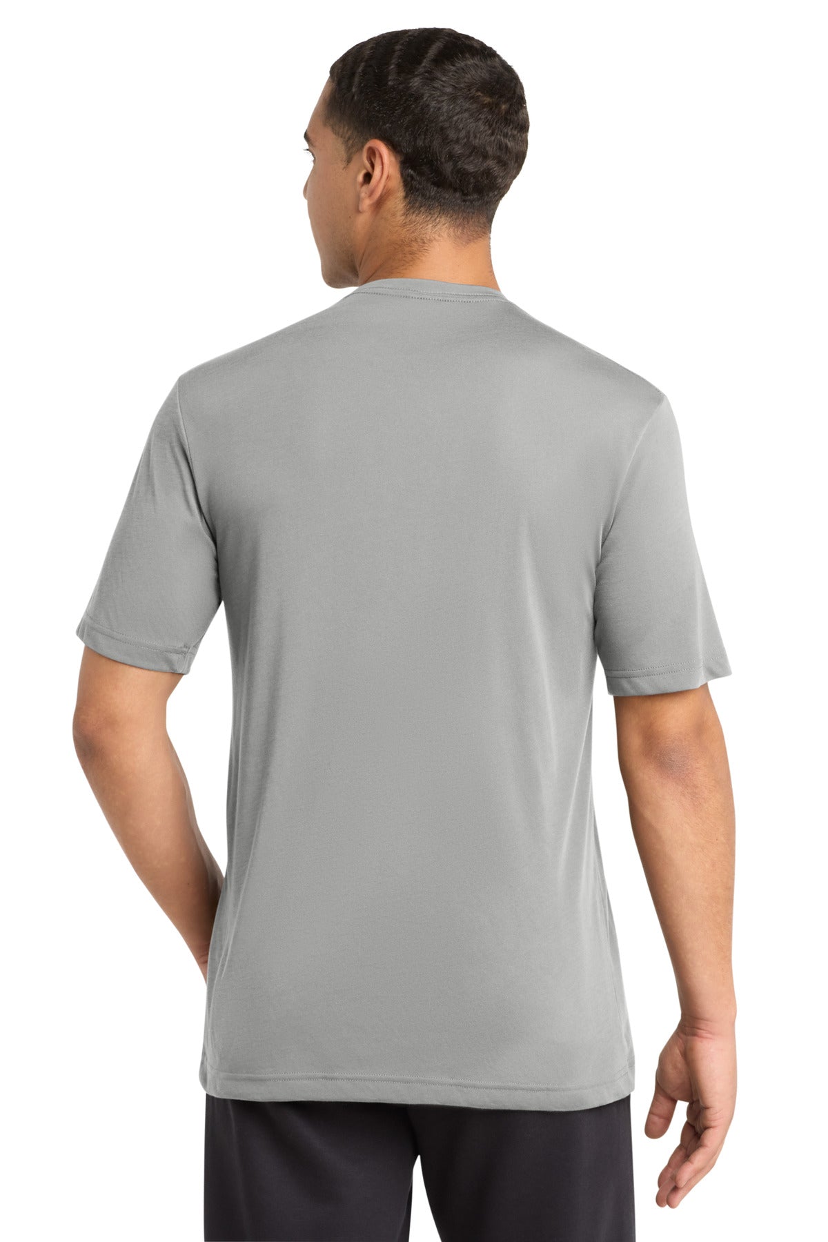 Custom Embroidered Sport-Tek T-Shirts  in Silver