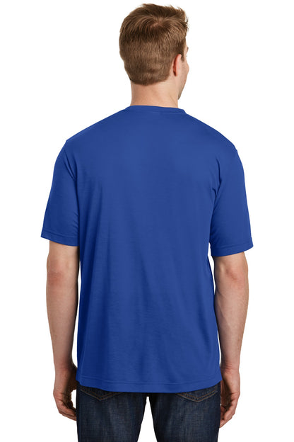 Custom Embroidered Sport-Tek PosiCharge Competitor Cotton Touch Tee. ST450,True Royal