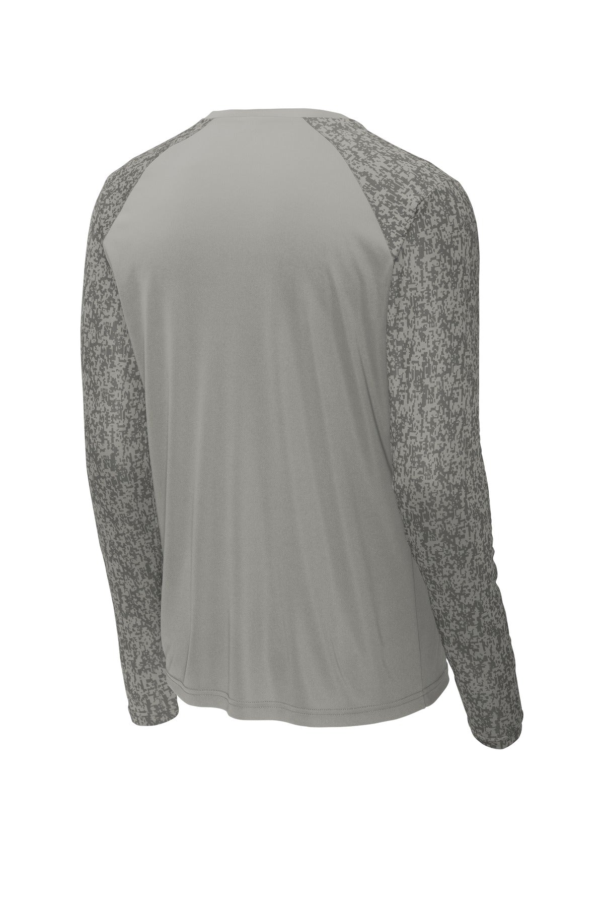 Sport-Tek  Long Sleeve Digi Camo Tee. ST460LS