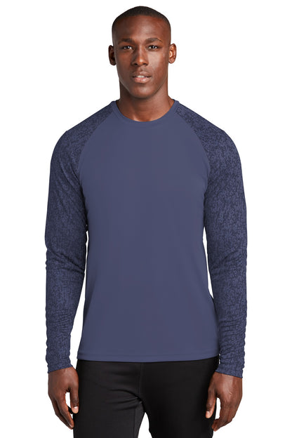 Sport-Tek  Long Sleeve Digi Camo Tee. ST460LS