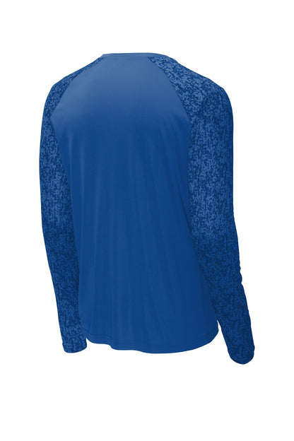 Sport-Tek  Long Sleeve Digi Camo Tee. ST460LS