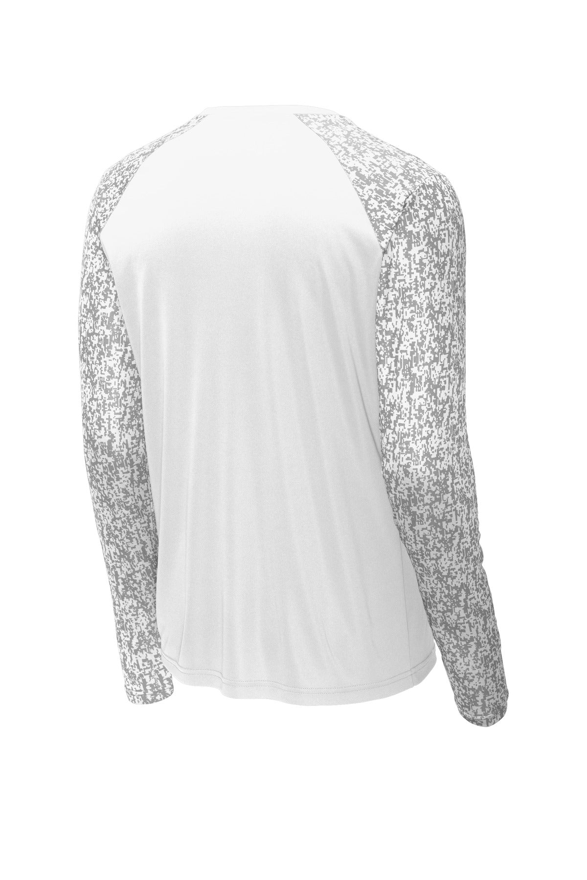 Sport-Tek  Long Sleeve Digi Camo Tee. ST460LS