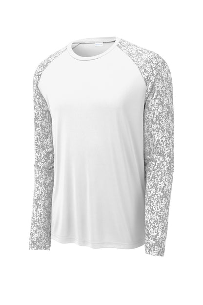 Sport-Tek  Long Sleeve Digi Camo Tee. ST460LS