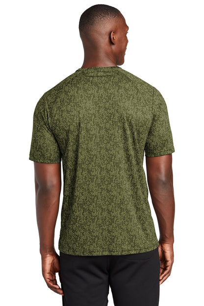 Custom Embroidered Sport-Tek  Digi Camo Tee. ST460,Olive Drab Green