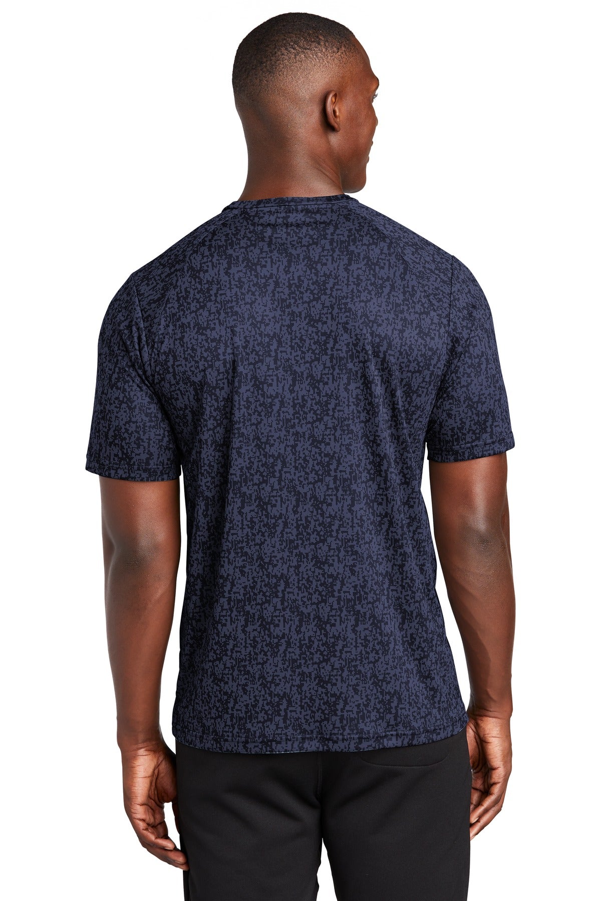 Custom Embroidered Sport-Tek  Digi Camo Tee. ST460,True Navy
