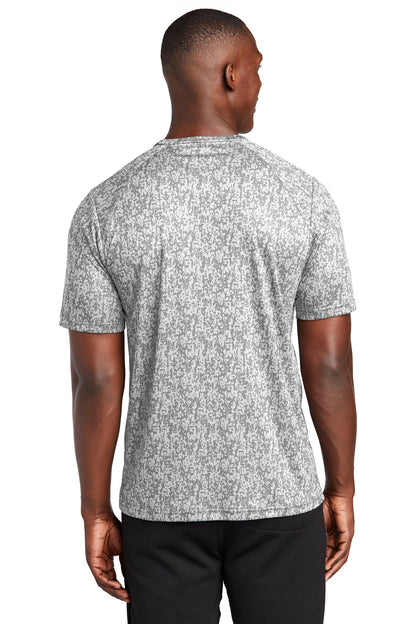 Custom Embroidered Sport-Tek  Digi Camo Tee. ST460,White