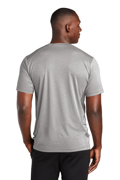 Custom Embroidered Sport-Tek  Endeavor Tee. ST465,Light Grey Heather/ Light Grey