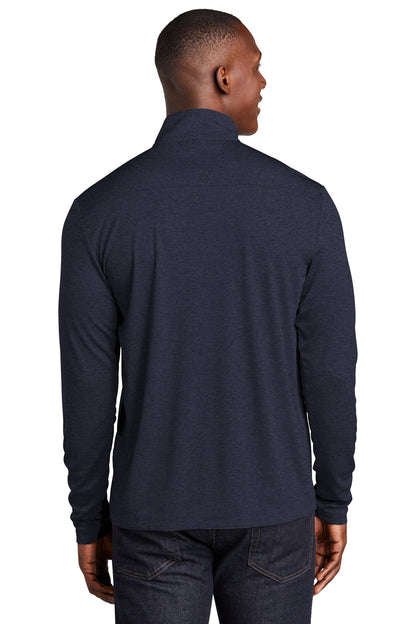 Custom Embroidered Sport-Tek  Endeavor 1/2-Zip Pullover. ST469,Deep Navy Heather