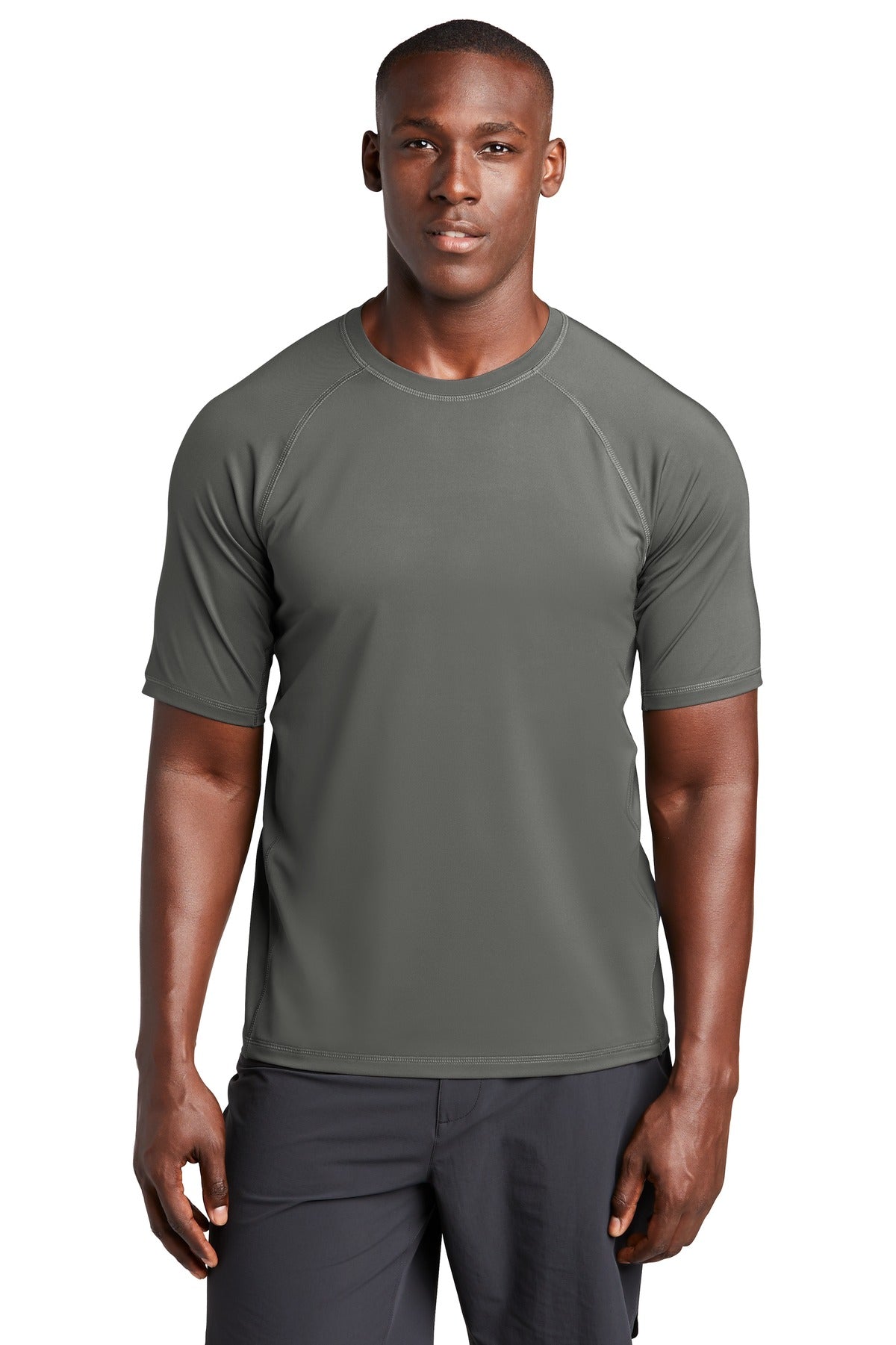 Sport-Tek  Rashguard Tee. ST470