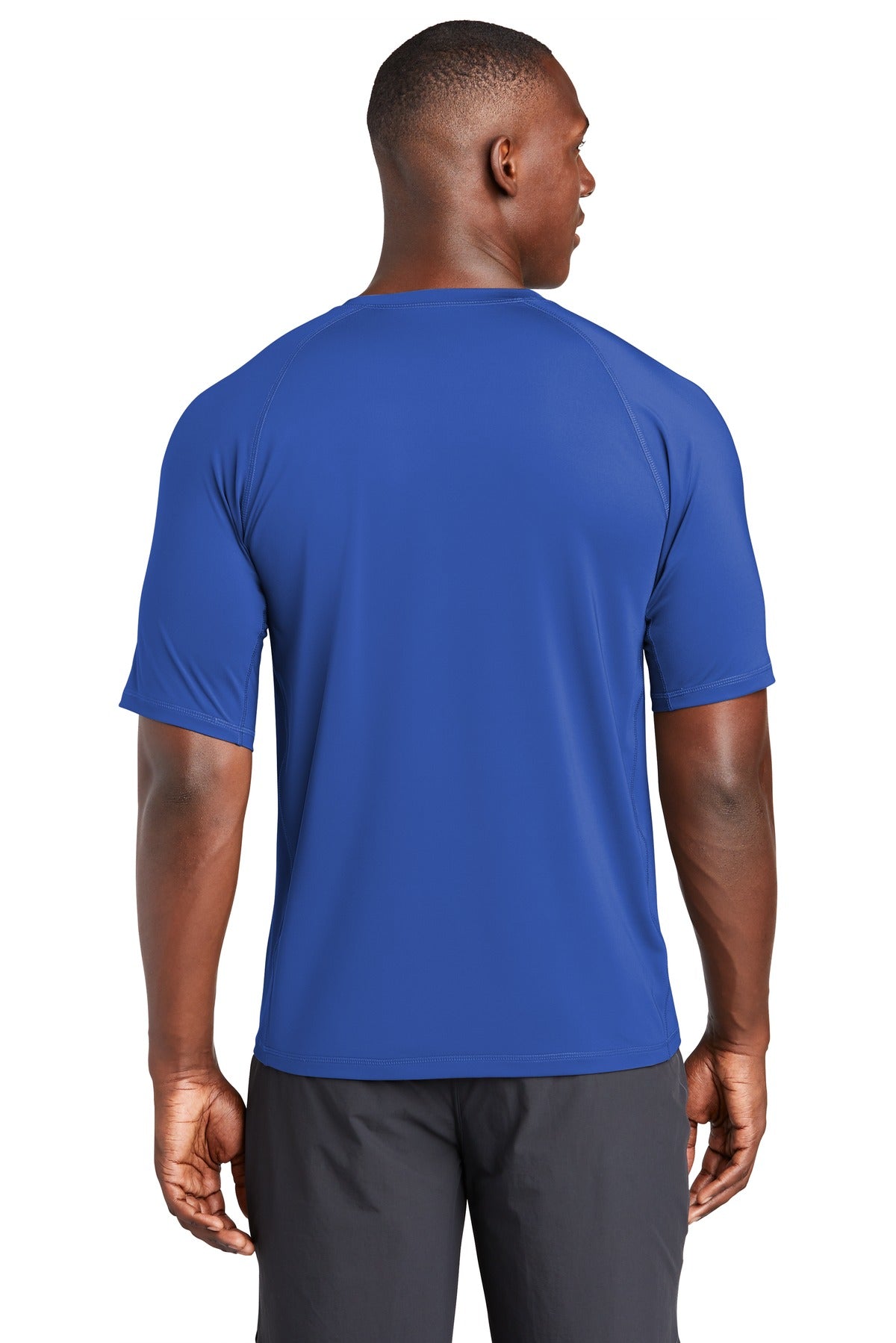 Custom Embroidered Sport-Tek  Rashguard Tee. ST470,True Royal