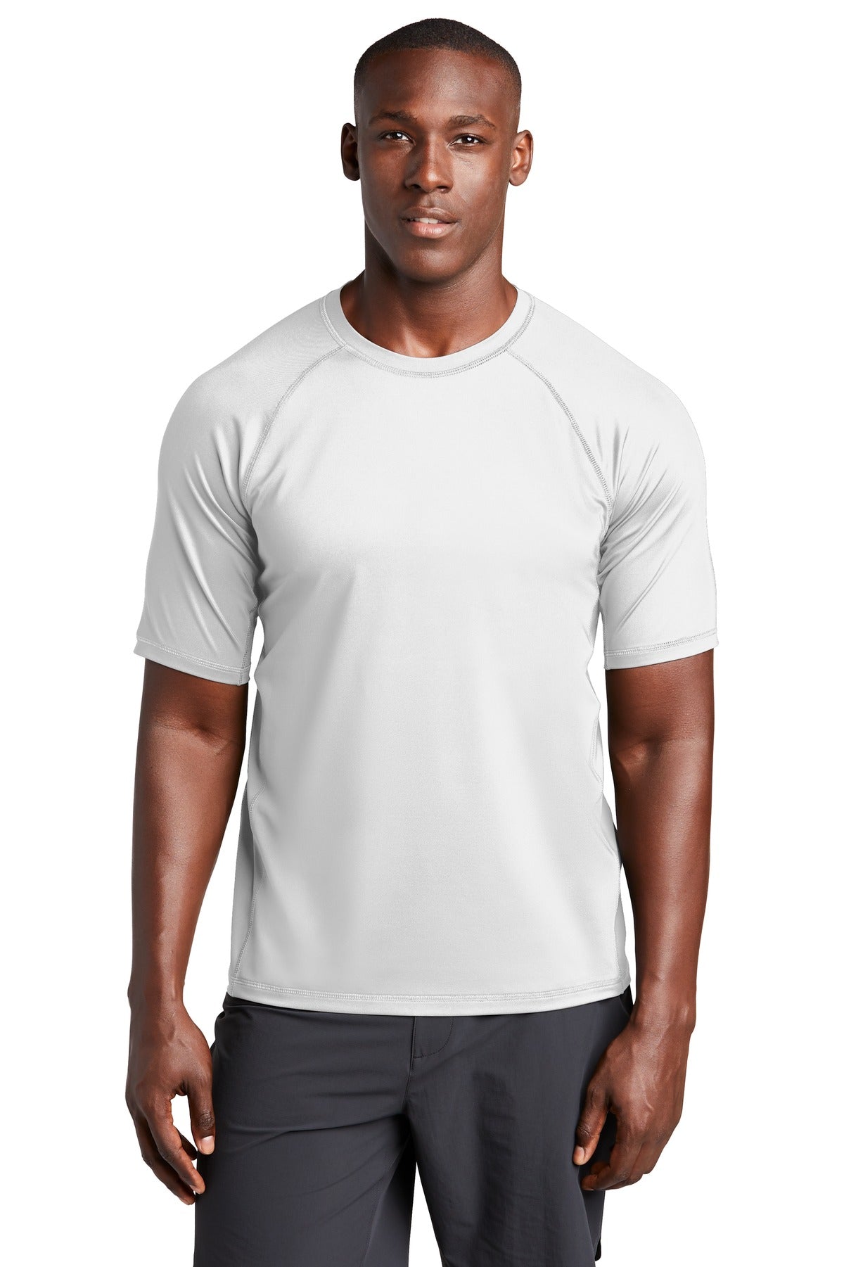 Sport-Tek  Rashguard Tee. ST470