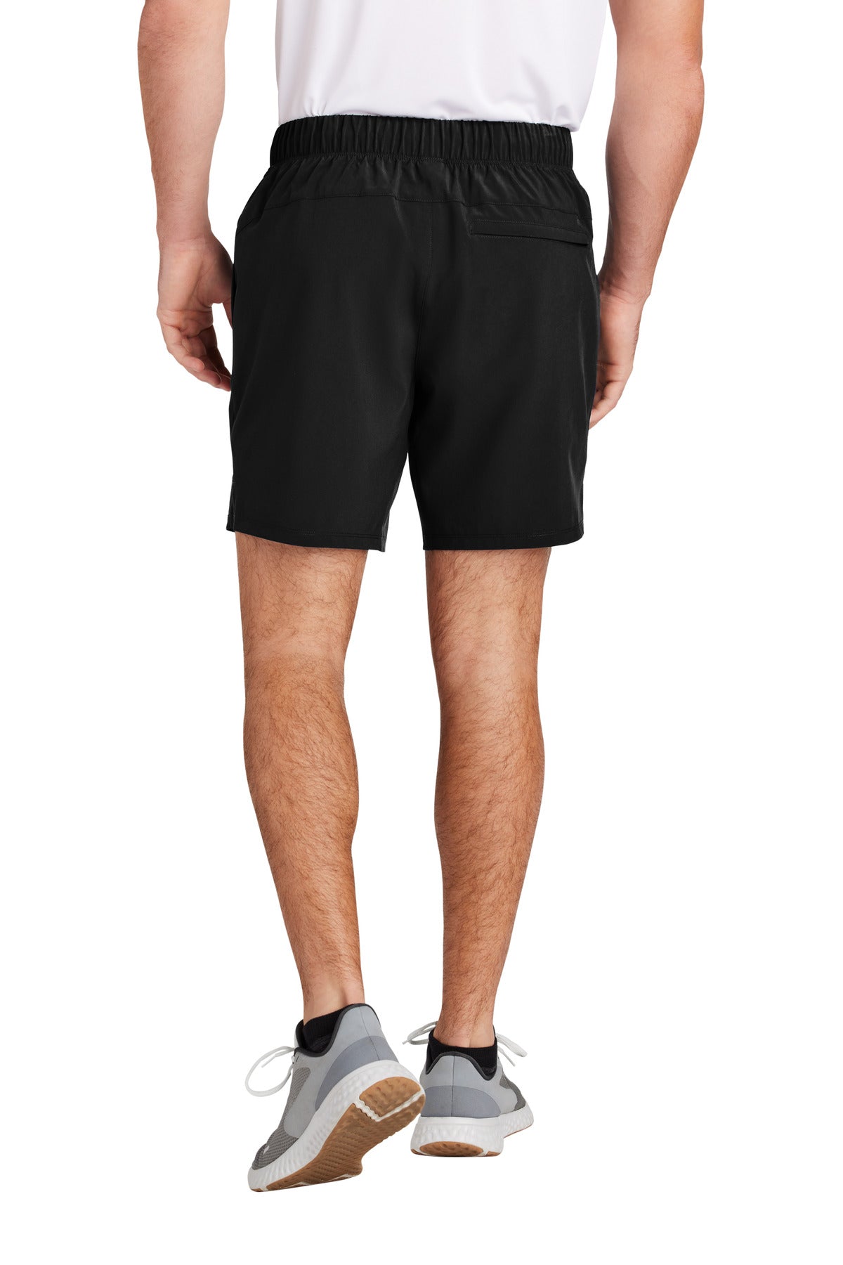 Custom Embroidered Sport-Tek Repeat 7  Short ST485,Black