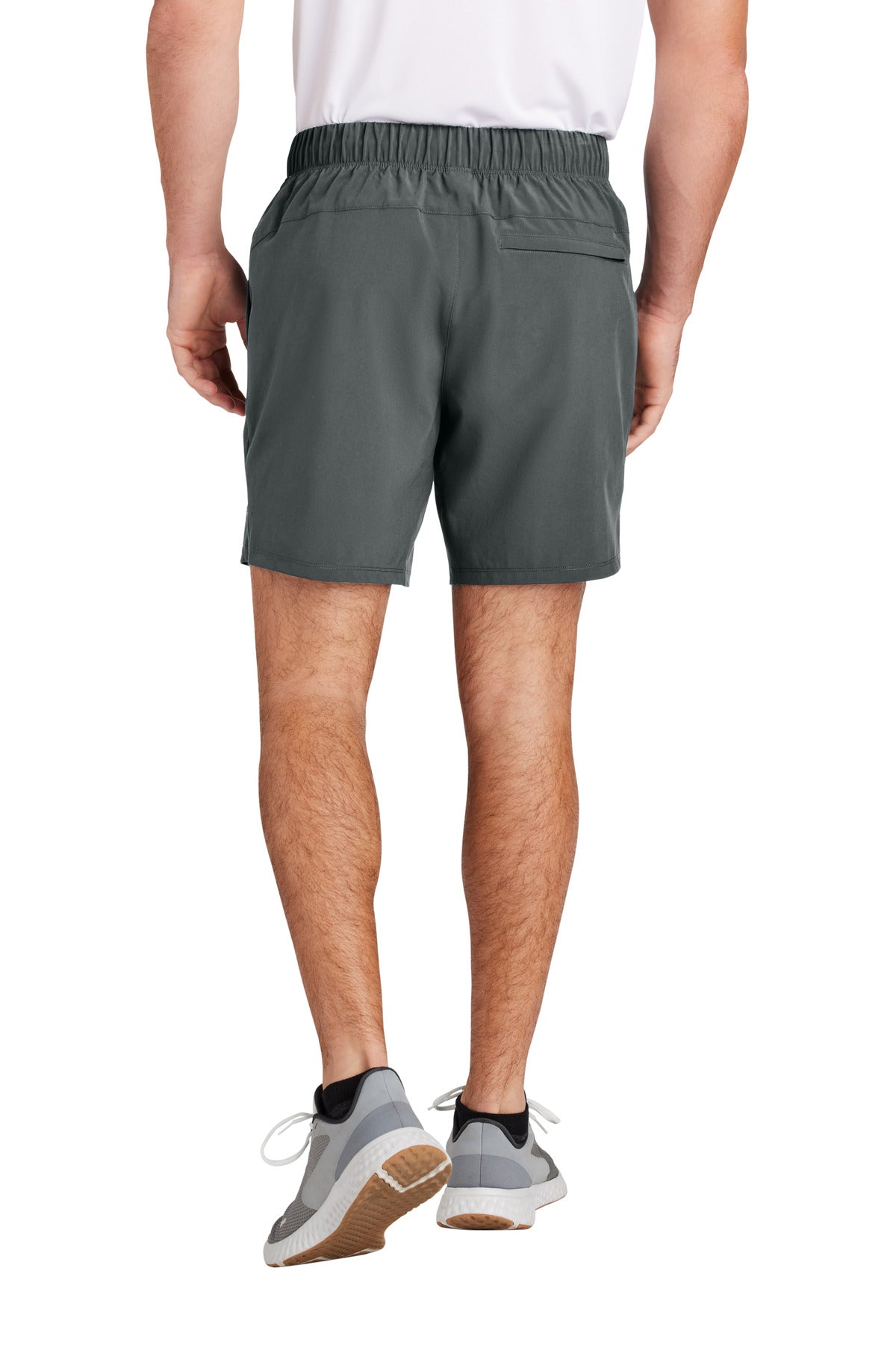 Custom Embroidered Sport-Tek Repeat 7  Short ST485,Iron Grey