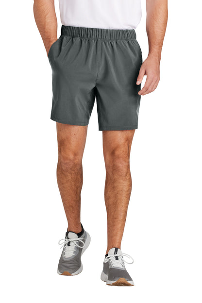 Custom Embroidered Sport-Tek Activewear in Iron Grey