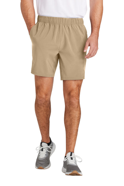 Custom Embroidered Sport-Tek Activewear in Sport Khaki