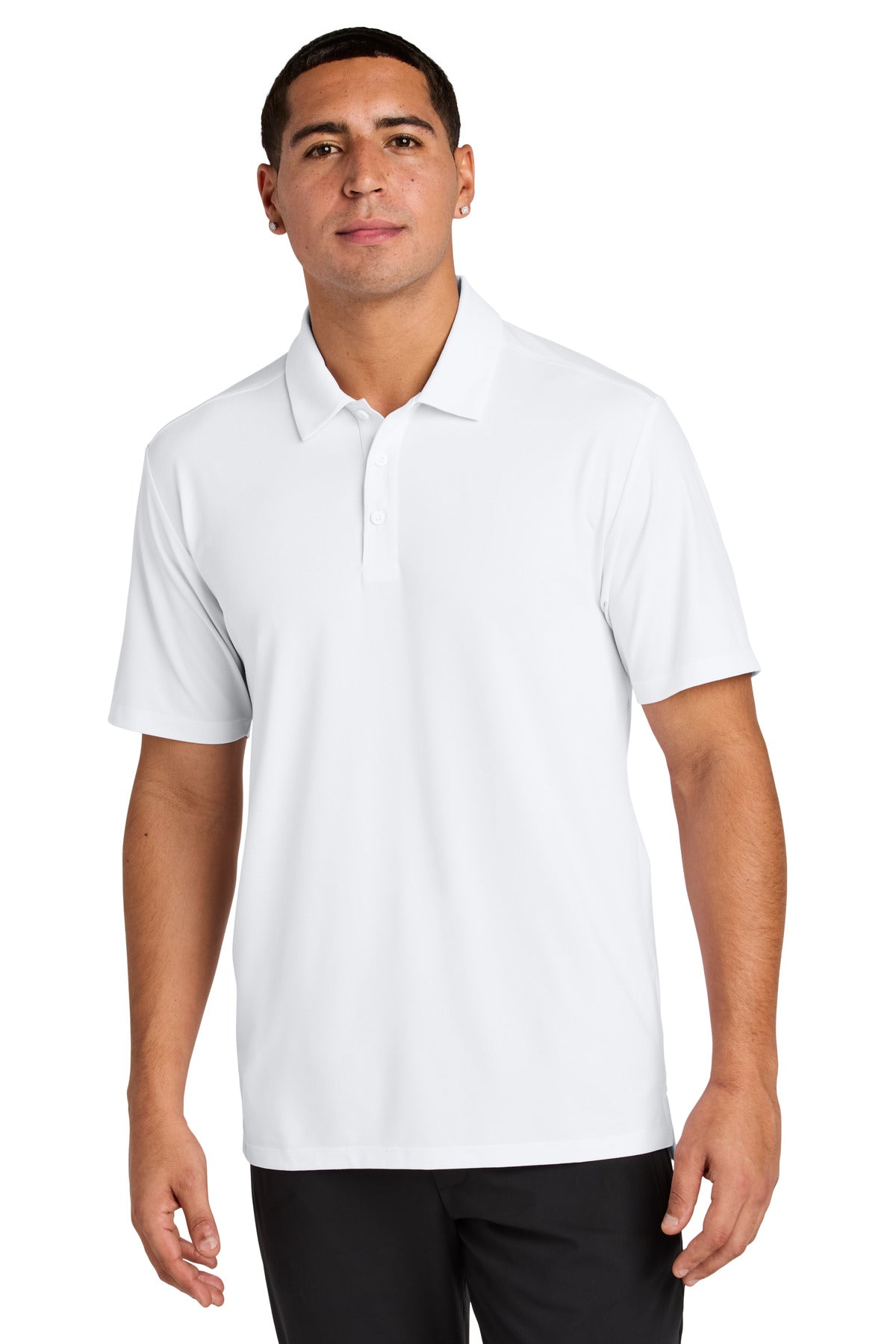 Custom Embroidered Sport-Tek Polos/Knits in White
