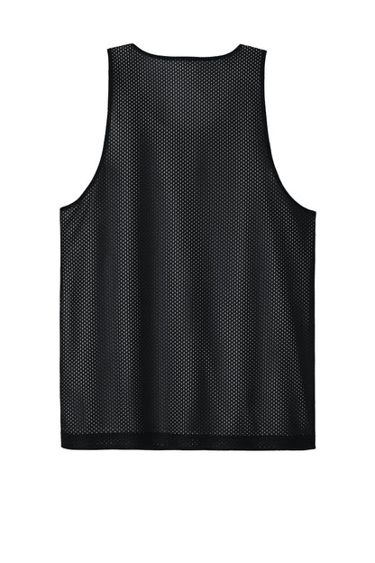 Sport-Tek PosiCharge Reversible Mesh Tank ST5000 Black/ White