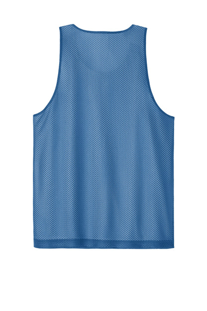 Sport-Tek PosiCharge Reversible Mesh Tank ST5000 Carolina Blue/ White