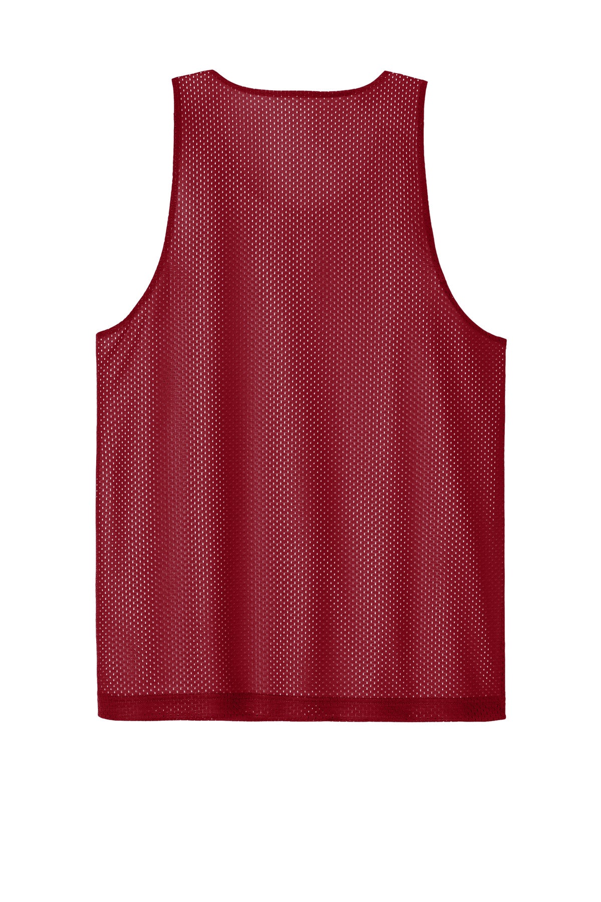 Sport-Tek PosiCharge Reversible Mesh Tank ST5000 Deep Red/ White