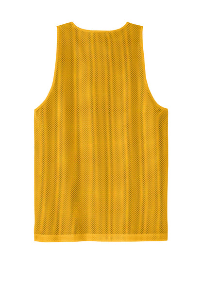 Sport-Tek PosiCharge Reversible Mesh Tank ST5000 Gold/ Black