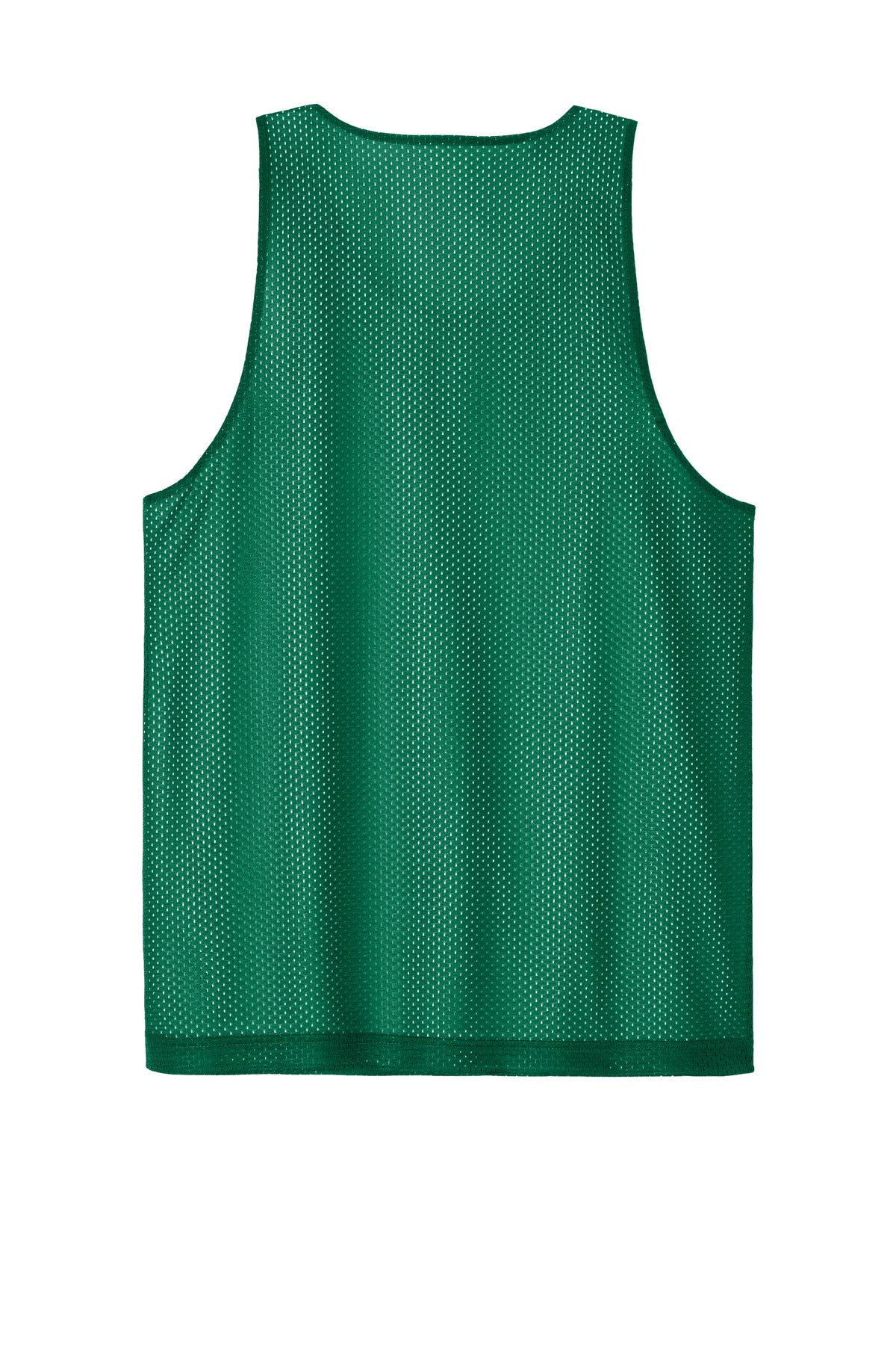 Sport-Tek PosiCharge Reversible Mesh Tank ST5000 Kelly Green/ White