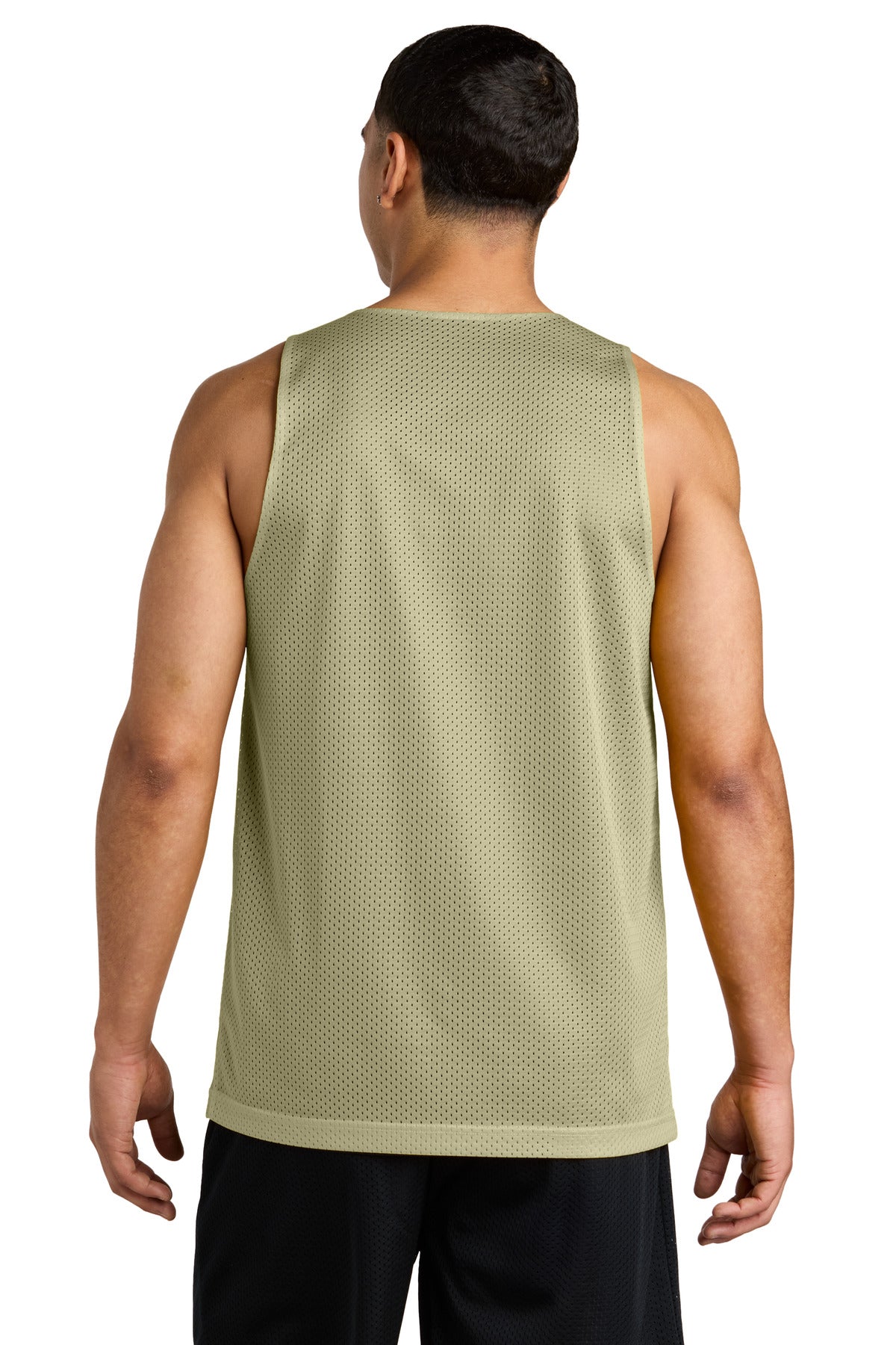 Custom Embroidered Sport-Tek PosiCharge Reversible Mesh Tank ST5000,Vegas Gold/ Black