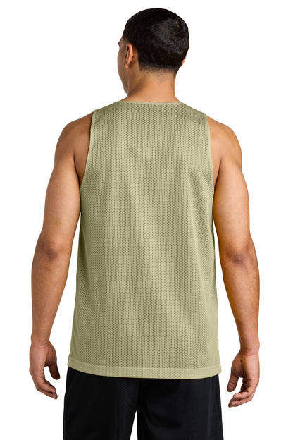 Custom Embroidered Sport-Tek PosiCharge Reversible Mesh Tank ST5000,Vegas Gold/ Black