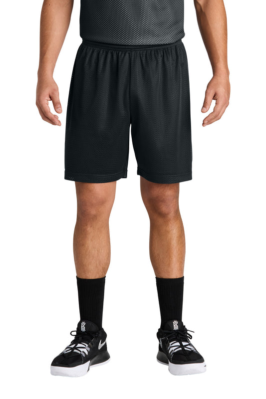 Sport-Tek PosiCharge Mesh 7  Short ST5100 Black
