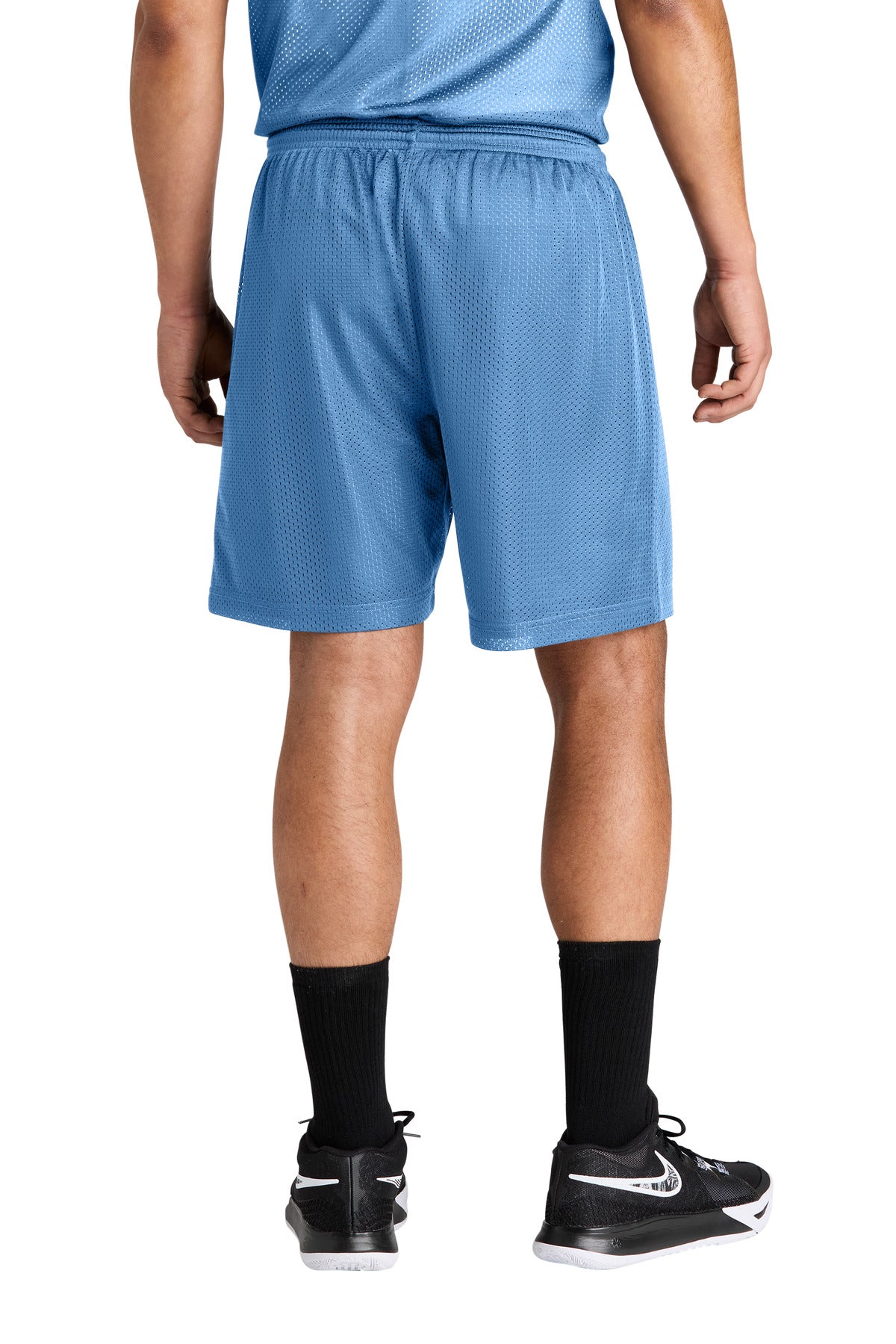 Custom Embroidered Sport-Tek PosiCharge Mesh 7  Short ST5100,Carolina Blue