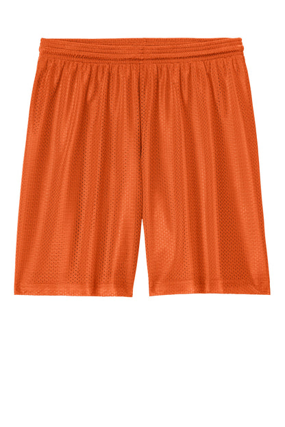 Sport-Tek PosiCharge Mesh 7  Short ST5100 Deep Orange