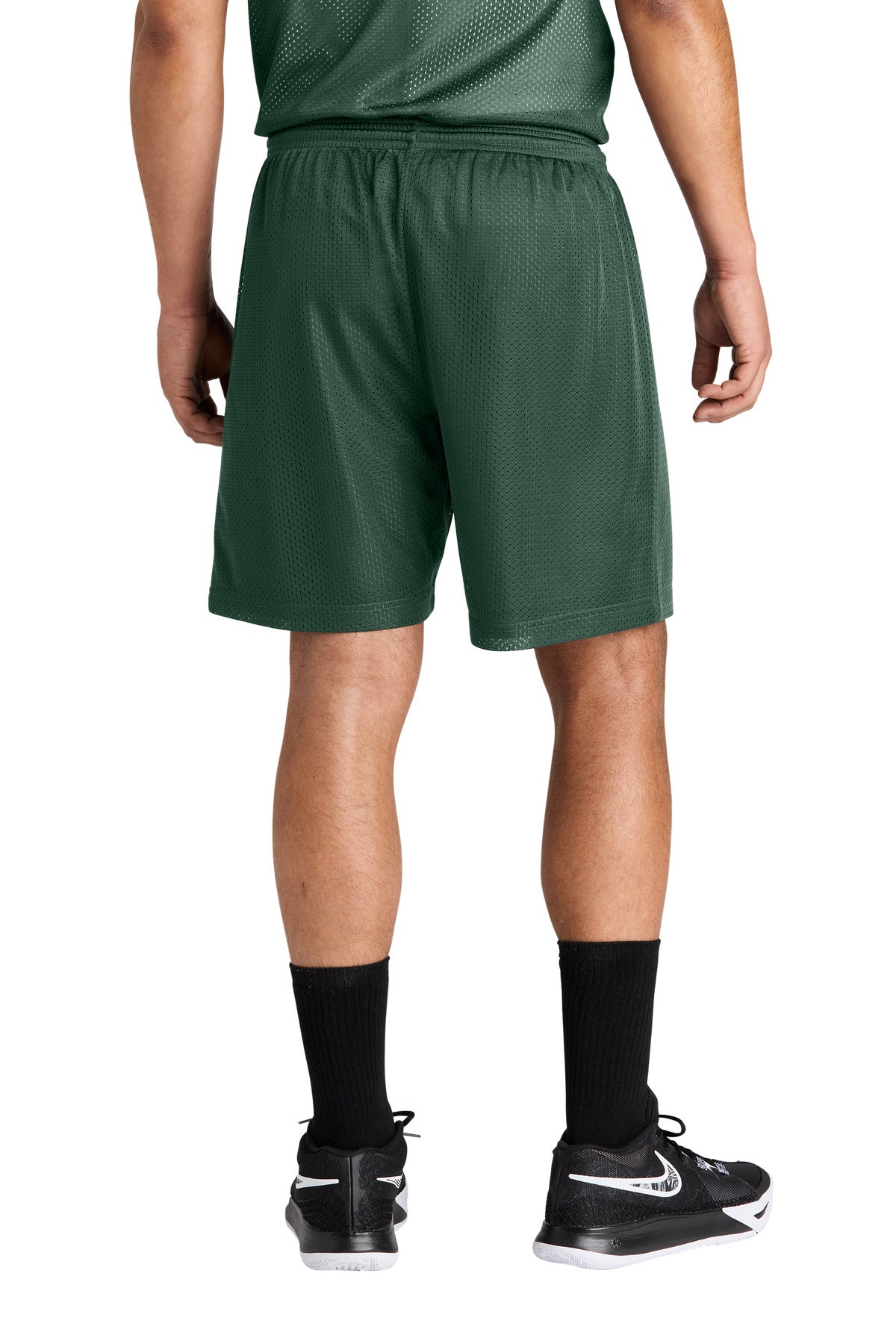 Custom Embroidered Sport-Tek PosiCharge Mesh 7  Short ST5100,Forest Green