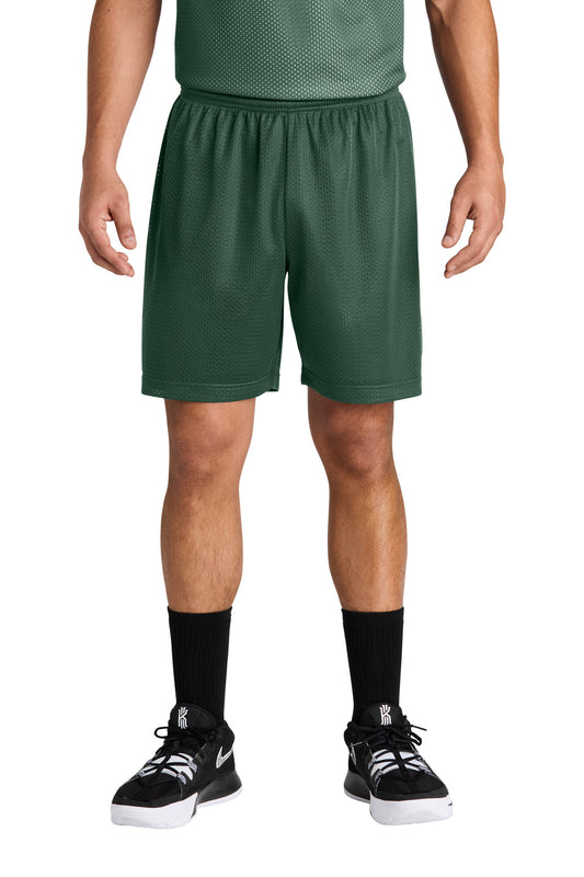 Sport-Tek PosiCharge Mesh 7  Short ST5100 Forest Green