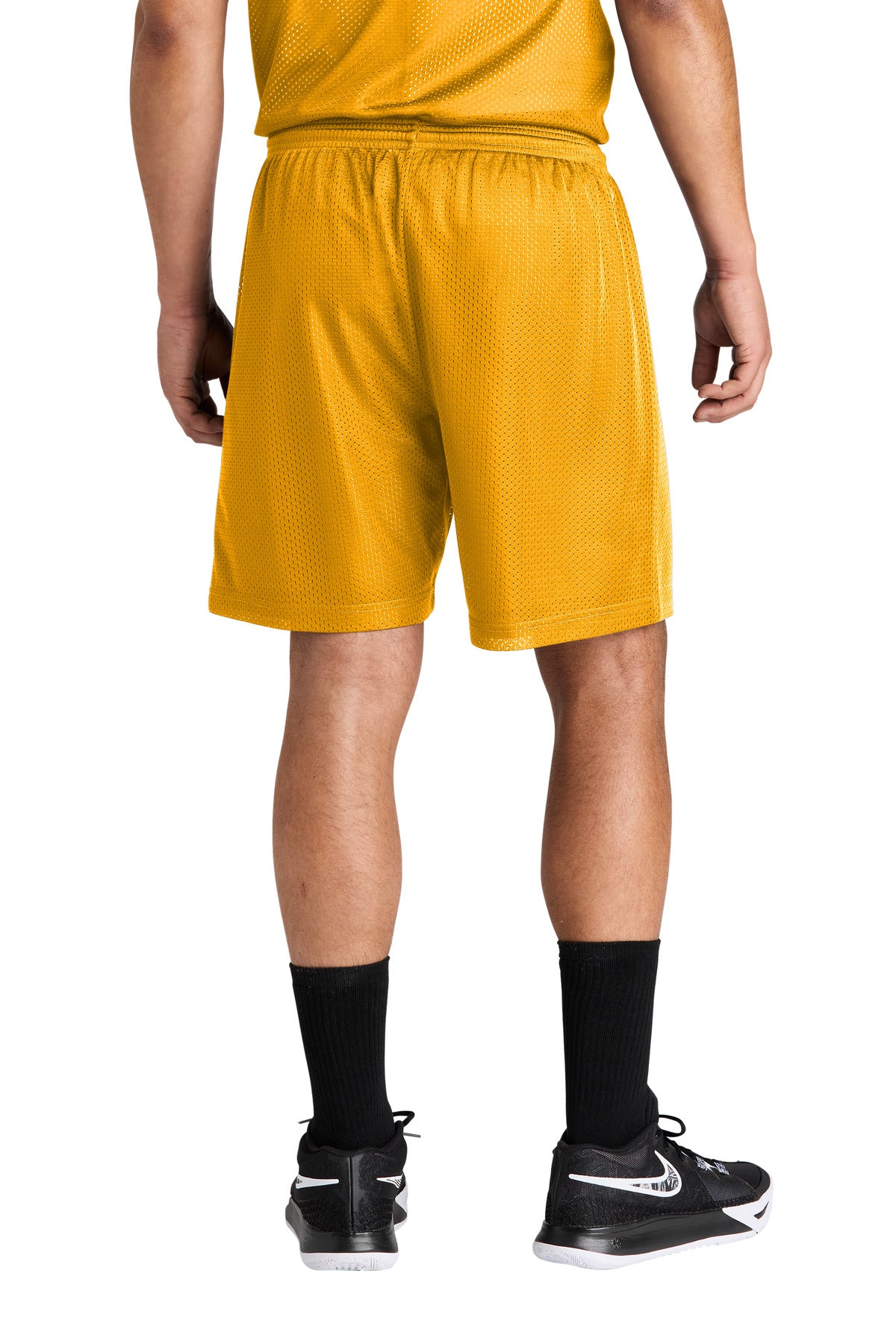 Custom Embroidered Sport-Tek PosiCharge Mesh 7  Short ST5100,Gold
