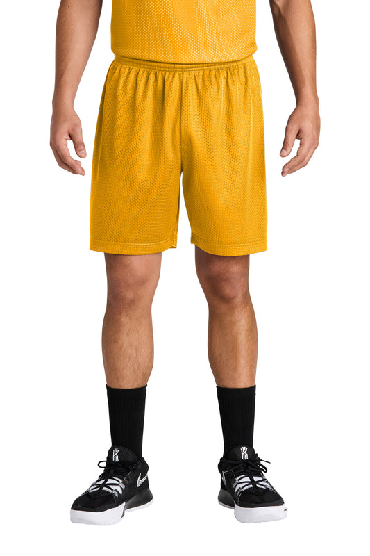 Sport-Tek PosiCharge Mesh 7  Short ST5100 Gold