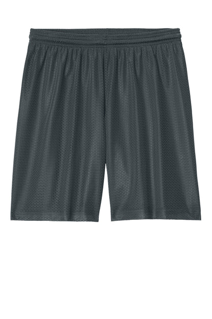 Sport-Tek PosiCharge Mesh 7  Short ST5100 Iron Grey