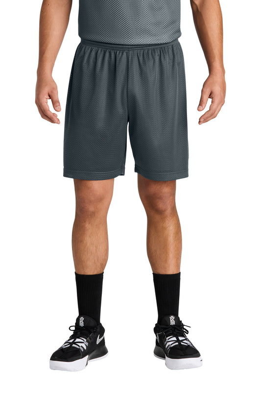 Sport-Tek PosiCharge Mesh 7  Short ST5100 Iron Grey