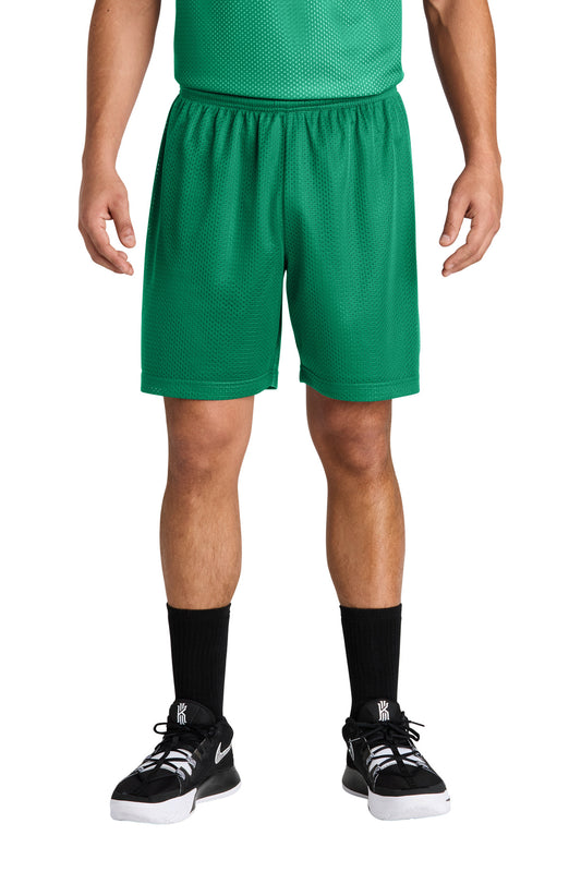 Sport-Tek PosiCharge Mesh 7  Short ST5100 Kelly Green